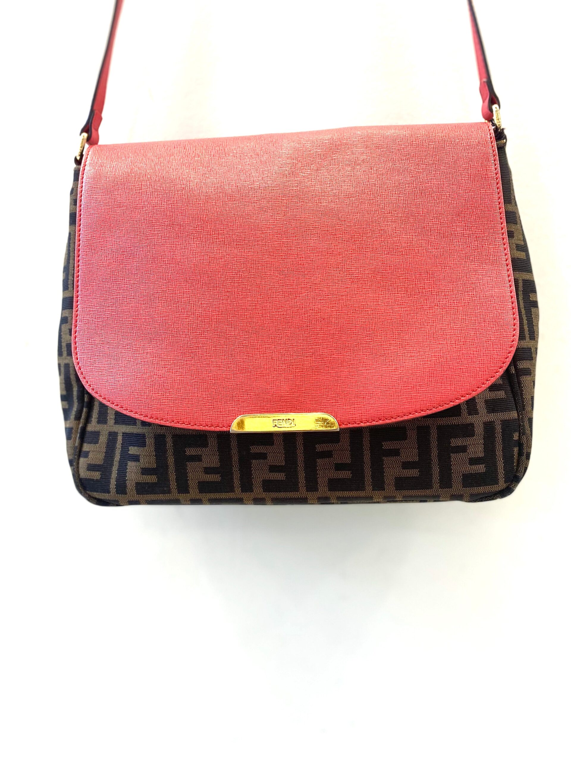 FENDI ZUCCA VITELLO ELITE CROSSBODY BAG - Imagen del producto 2