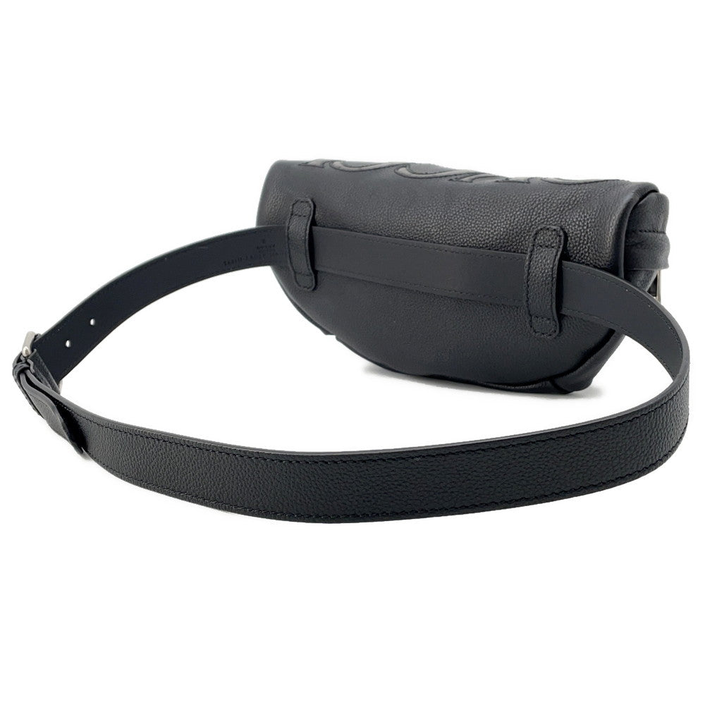 GUCCI ?Inlay logo riñonera Negro768111 Cuero