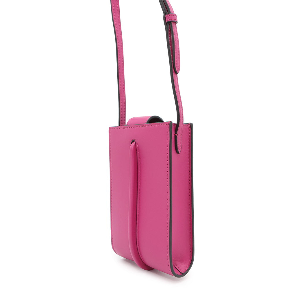 Neceser para teléfono Fendi Rosa púrpura7as192 Cuero