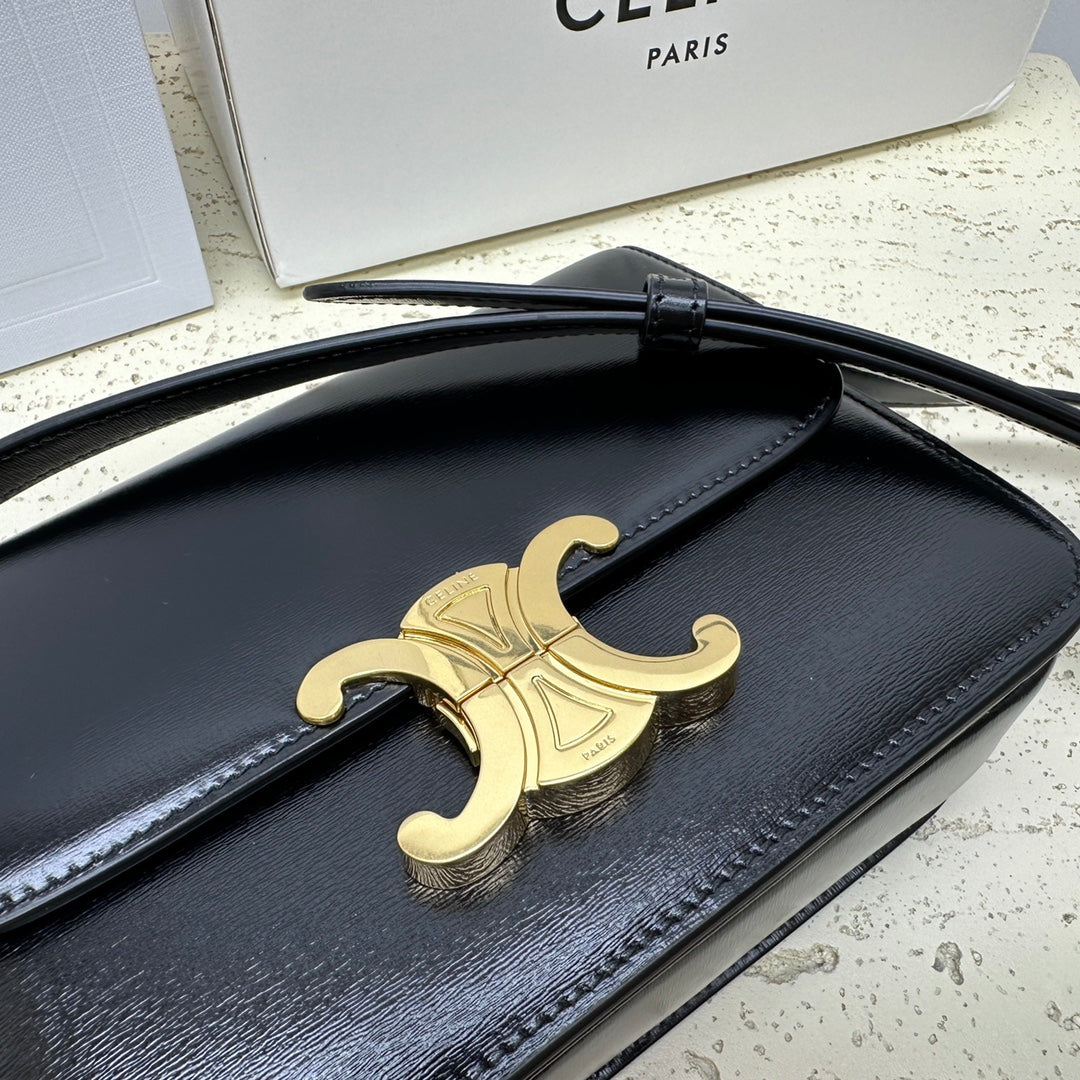 TEEN Triomphe 18 Negro Clafskin Herrajes dorados