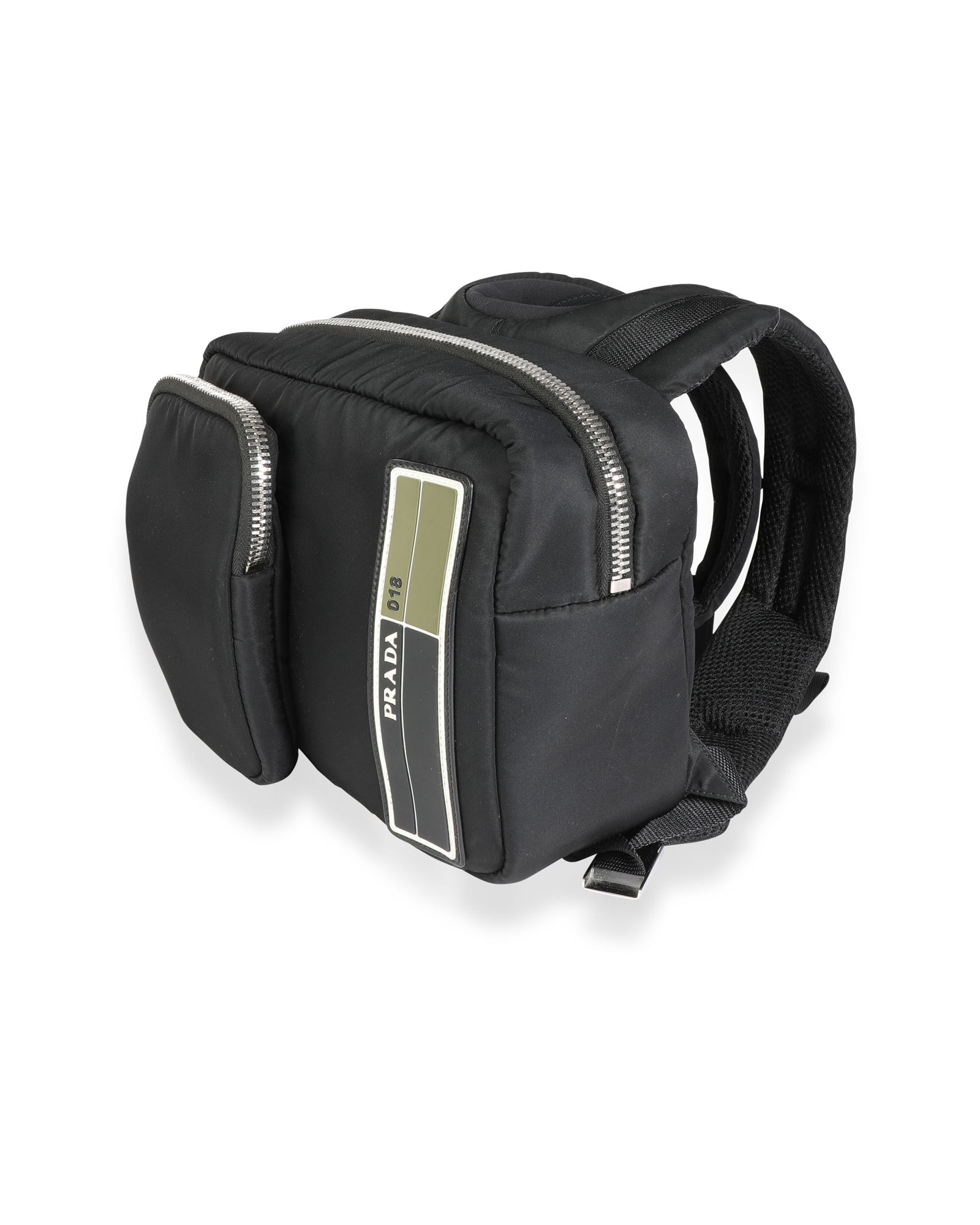 Mochila técnica Prada de nailon Tessuto Pocket Negro