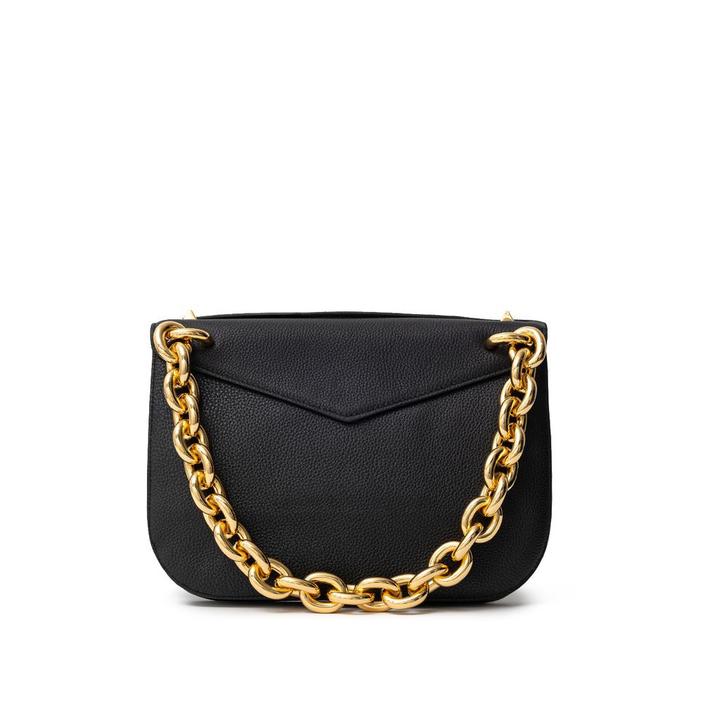 Bottega Veneta Negro Cuero Bolso de hombro
