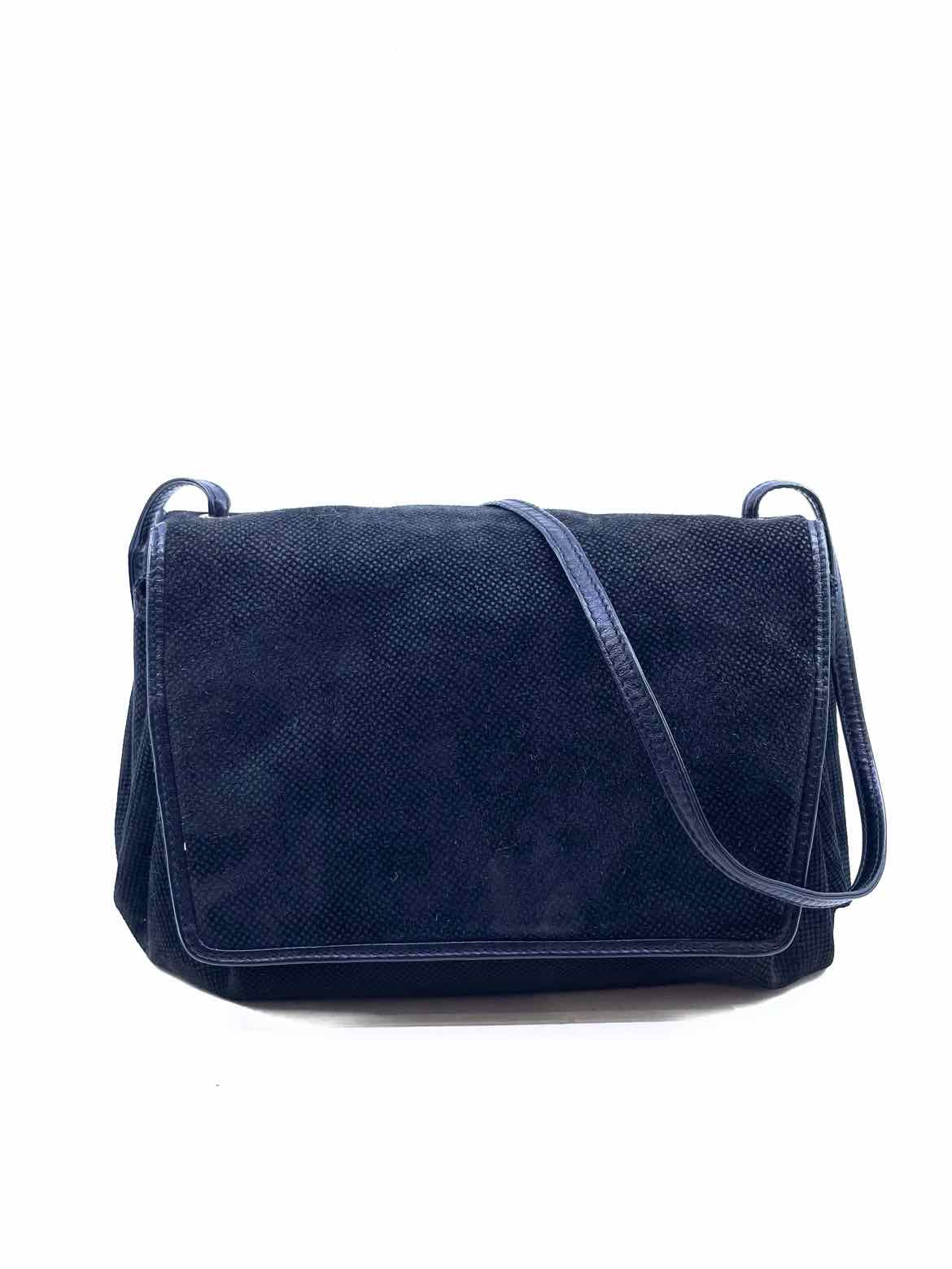 BOTTEGA VENETA Negro Suede Solid Bolso