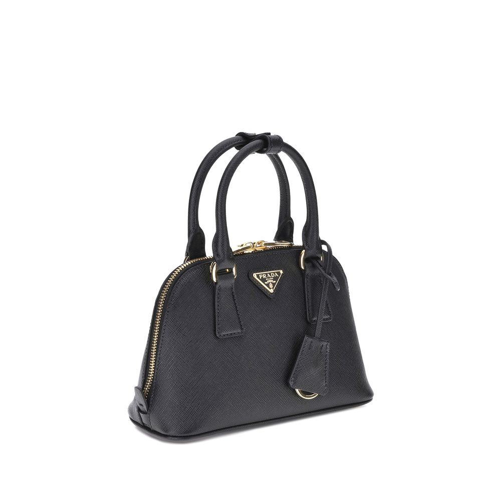 Bolso de mano con logo Prada