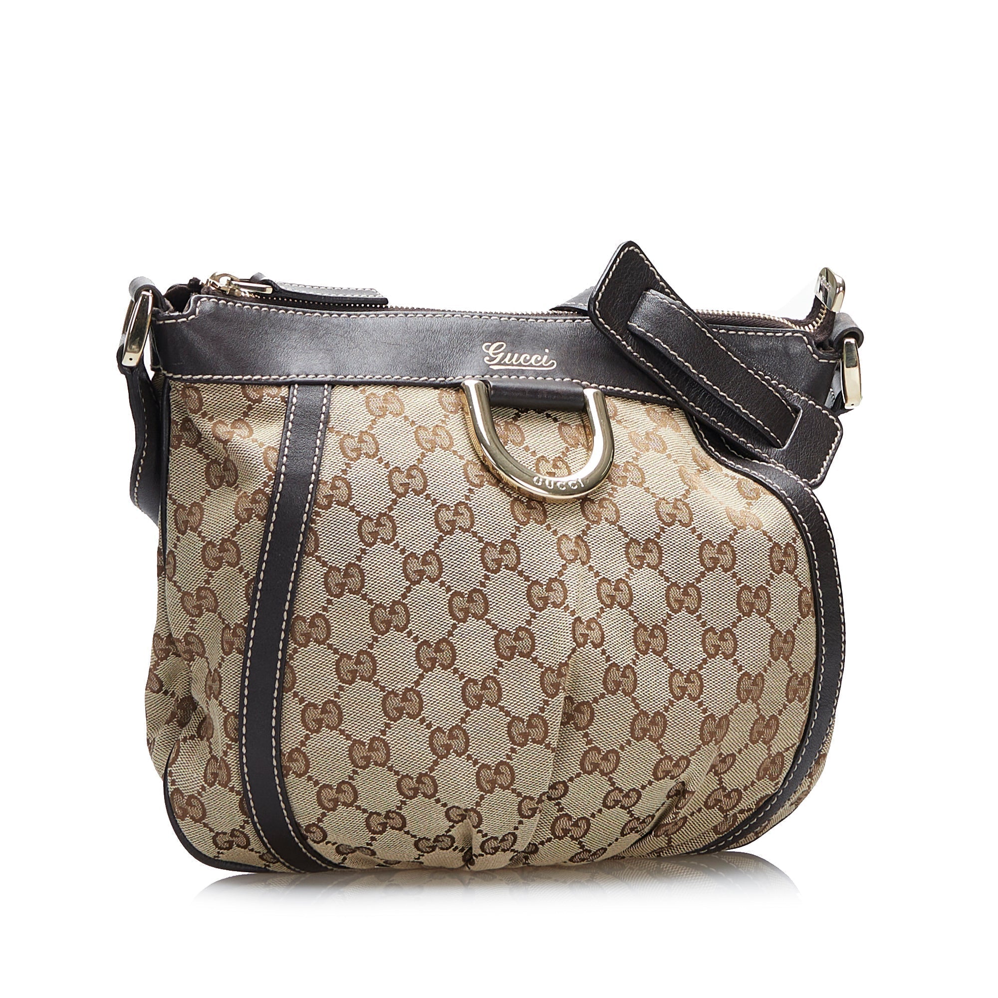 Gucci Abbey GG Canvas Crossbody Bolso cruzado