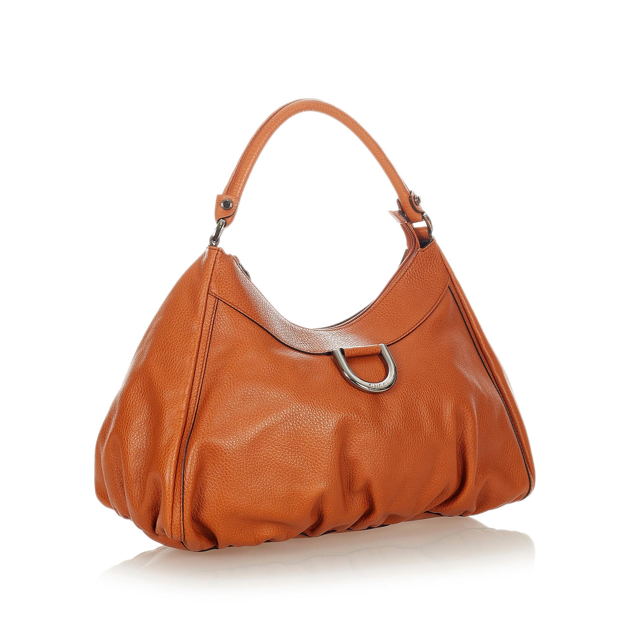 Gucci Abbey D-Ring Cuero Bolso de hombro