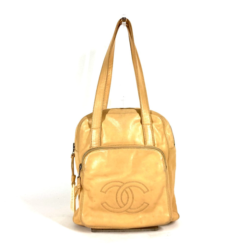 Chanel 30 Cuero Beige Bolso tote