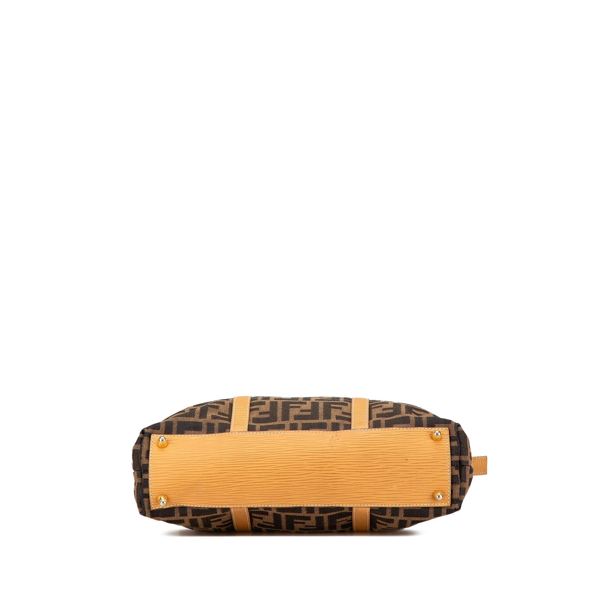 Marrón Fendi Zucca Canvas Bolso tote