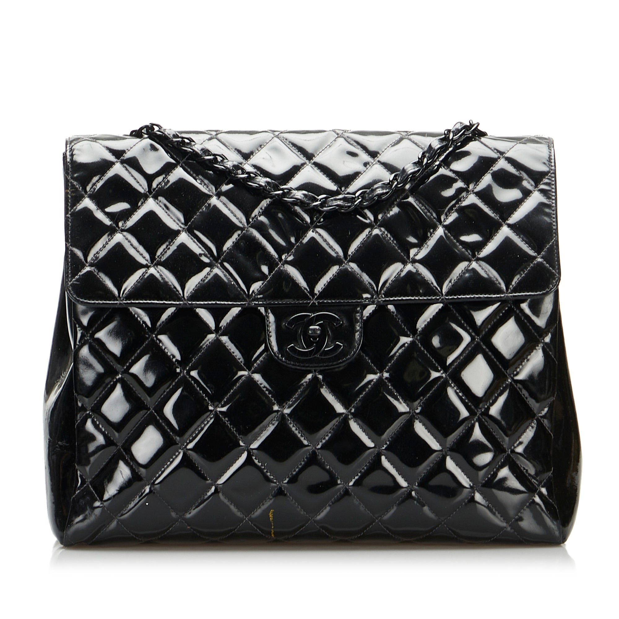 Chanel Flap Bag black – front view