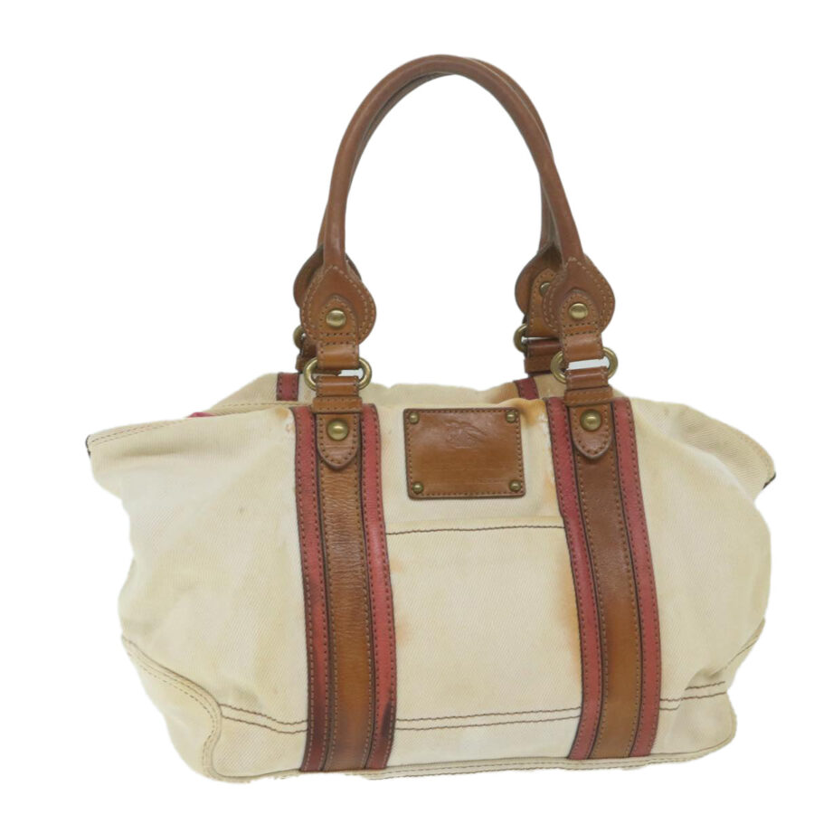 BURBERRY Blue Label Tote Bag Canvas Beige Auth bs11502 | Studio Nafay