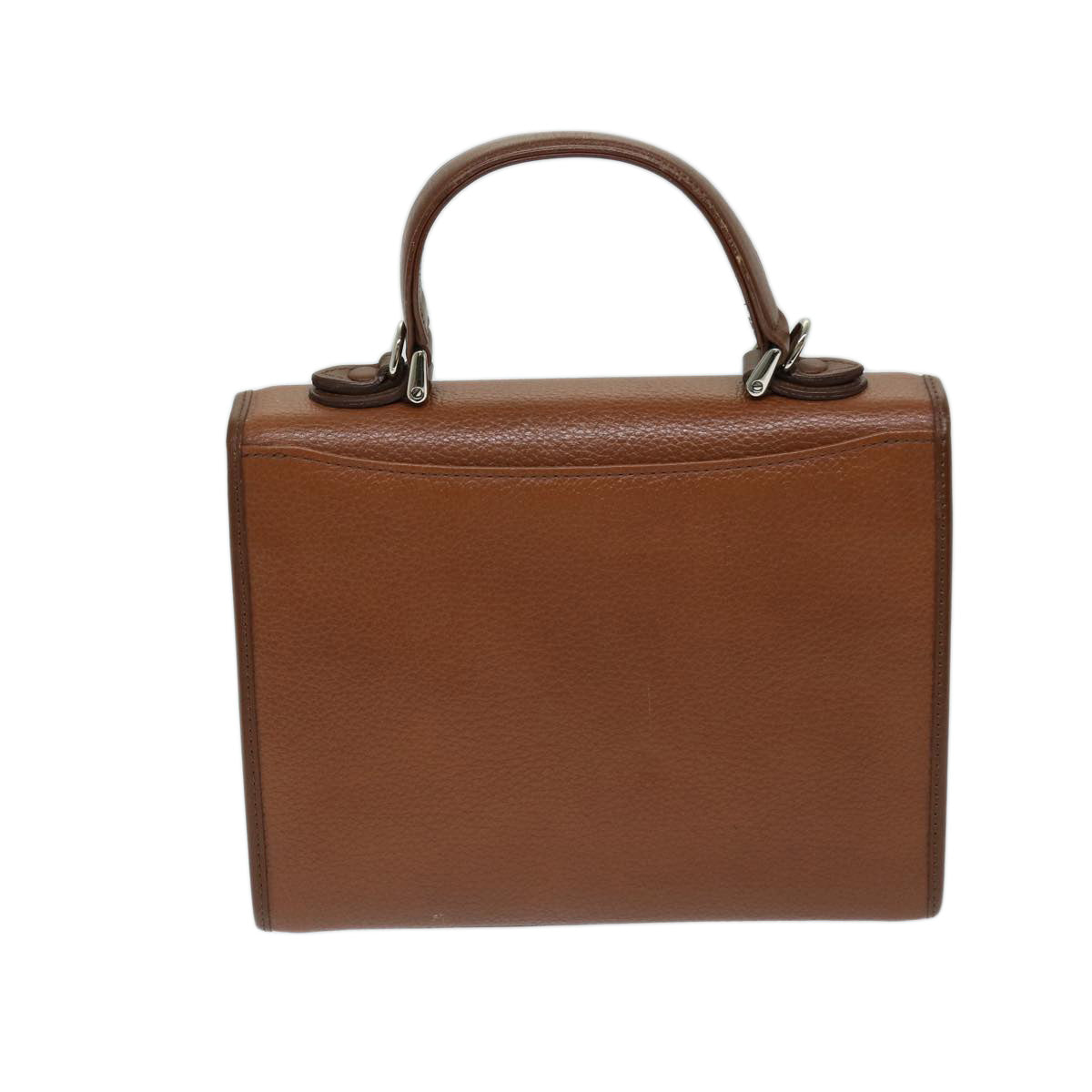 BURBERRYSs Hand Bag Cuero 2way Marrón Auth ep3762