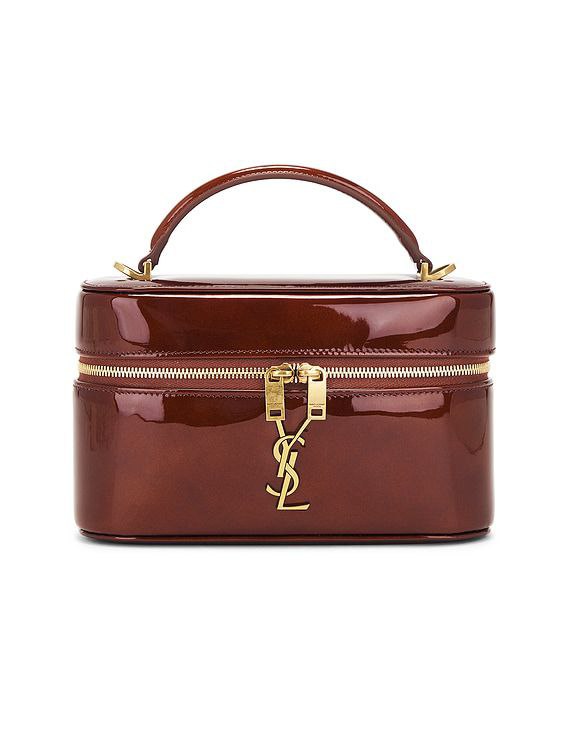Bolso neceser SAINT LAURENT Gaby en charol